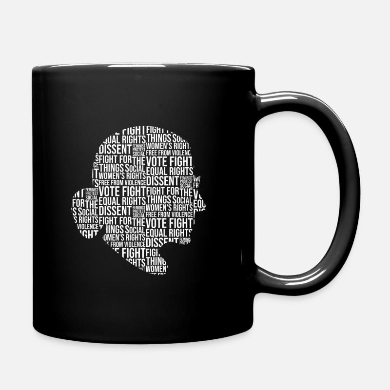 Ruth Bader Ginsburg Frauenrechte Dissent Geschenk - Tasse einfarbig - Schwarz