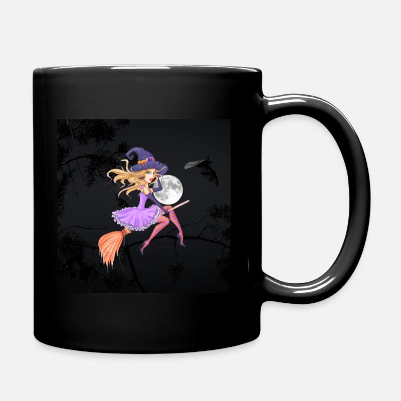 Witch - Full Colour Mug - black
