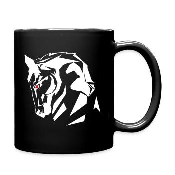 T-SHIRT CHEVAL CHEVAL CHEVAL CHEVAL - Mug uni - noir - Droite