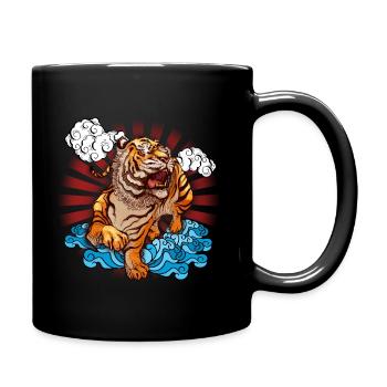 Tiger Japan - Full Colour Mug - black - Right