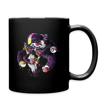 Monster Girl Serie - Gazer - Tasse einfarbig - Schwarz - Rechts