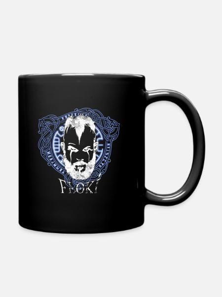 Floki Vikings - Tasse einfarbig - Schwarz