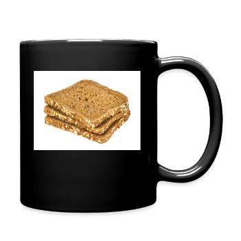Loaf. bread - Full Colour Mug - black - Right