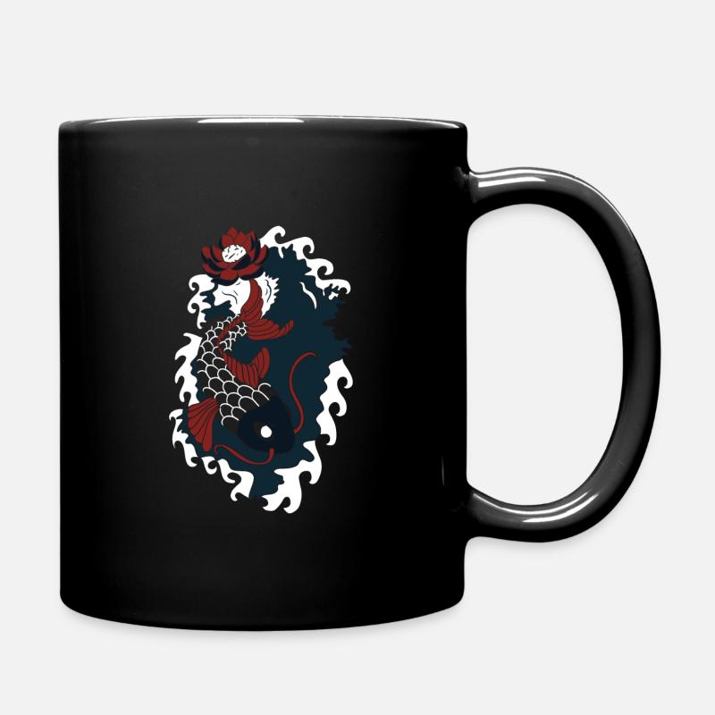 Koi - Tasse einfarbig - Schwarz