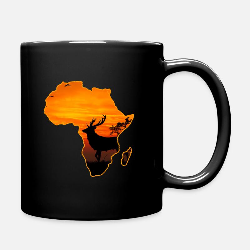 Afrique Animal - Mug uni - noir