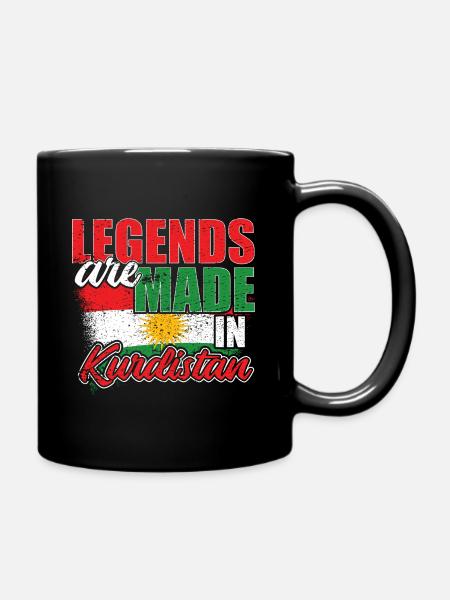 Kurdistan - Full Colour Mug - black