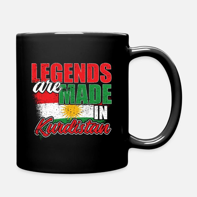 Kurdistan - Full Colour Mug - black