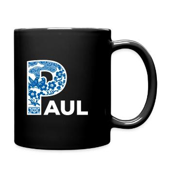 Paul - Tasse einfarbig - Schwarz - Rechts