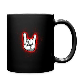 Rock n roll - Full Colour Mug - black - Right