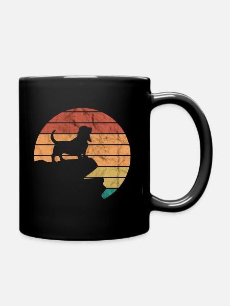 Basset Chien Basset Hound - Mug uni - noir