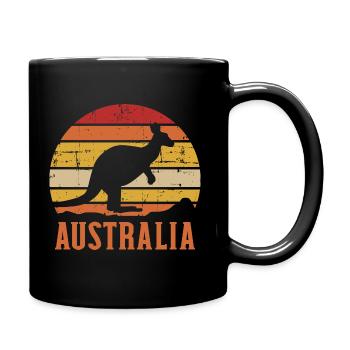 Australia - Full Colour Mug - black - Right