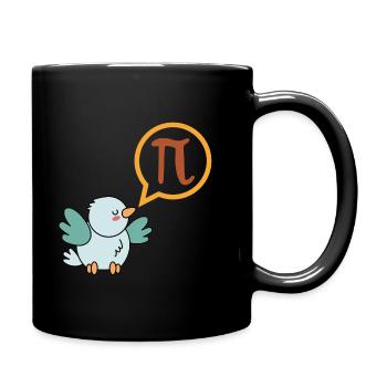 Cadeau de t-shirt drôle de pi pour les nerds de maths - Mug uni - noir - Droite