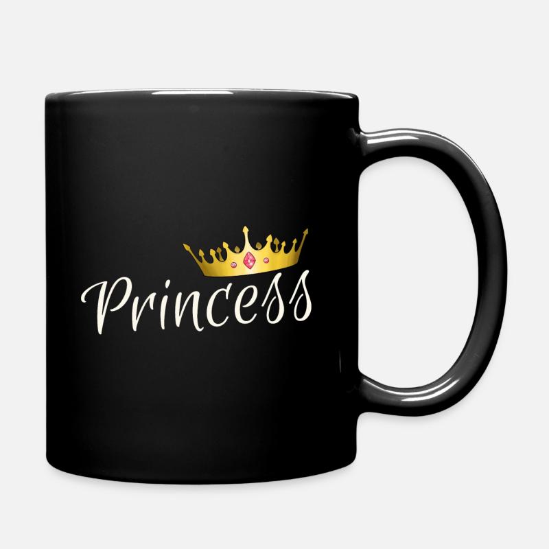 Princess - princess - Full Colour Mug - black