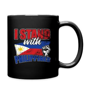 PHILIPPINEN - Tasse einfarbig - Schwarz - Rechts