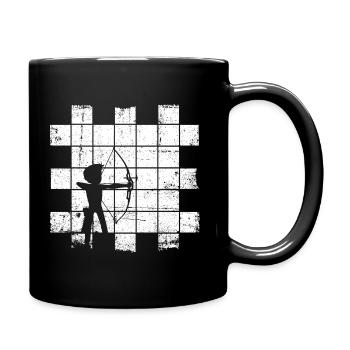 Archery Archery Archer - Full Colour Mug - black - Right