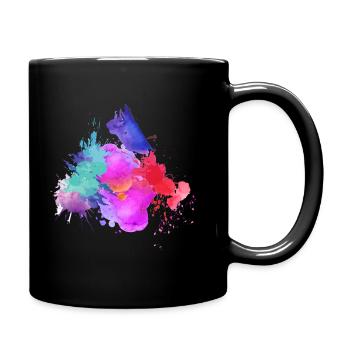 Colour explosion - Full Colour Mug - black - Right