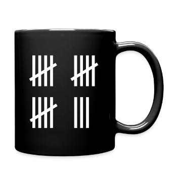 18TH BIRTHDAY - ADULT - FINALLY ADULT - Full Colour Mug - black - Right