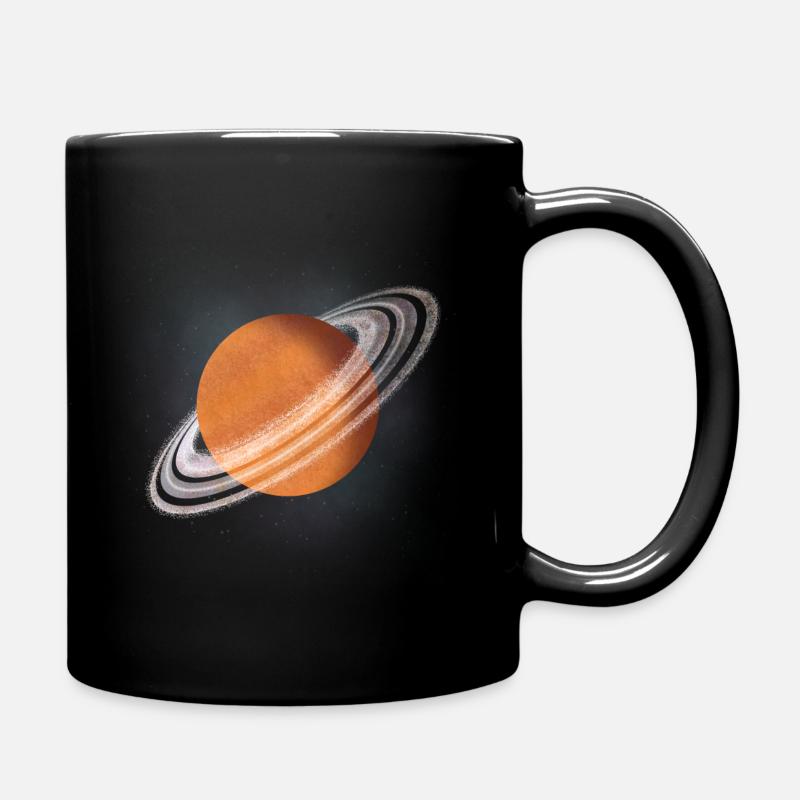 Planet - Tasse einfarbig - Schwarz