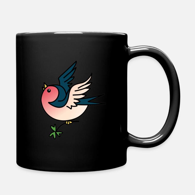 Hirondelle - Mug uni - noir