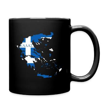 Hellas - Mug uni - noir - Droite