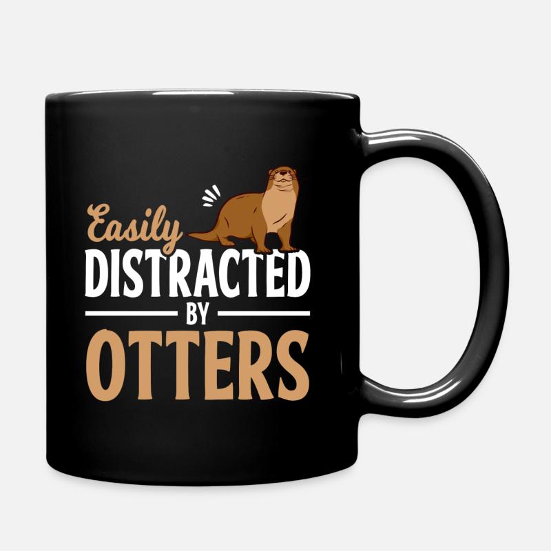 Loutre de loutres - Mug uni - noir