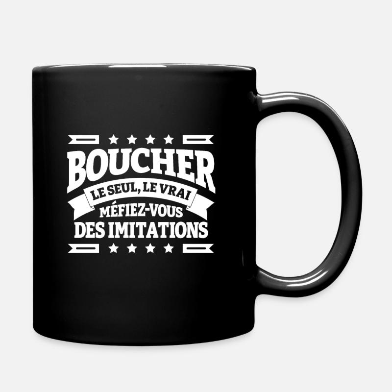 BOUCHER - Mug uni - noir