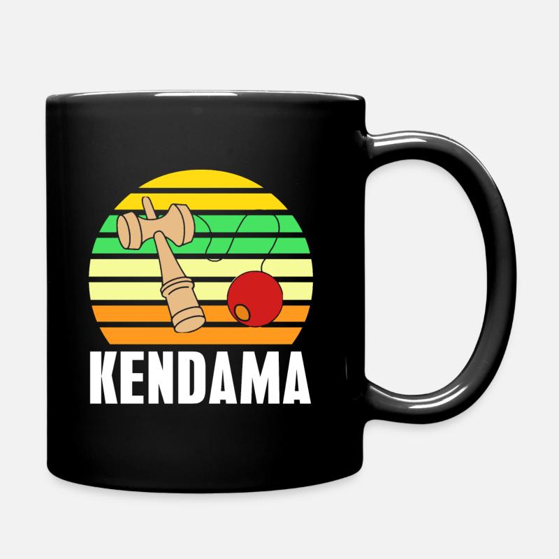 Kendama - Full Colour Mug - black