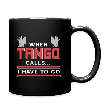Danse de tango - Mug uni - noir - Droite