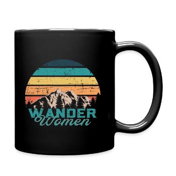 Wander women - Full Colour Mug - black - Right