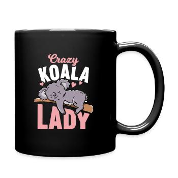 Cute Koala Koala Bear Wife - Full Colour Mug - black - Right