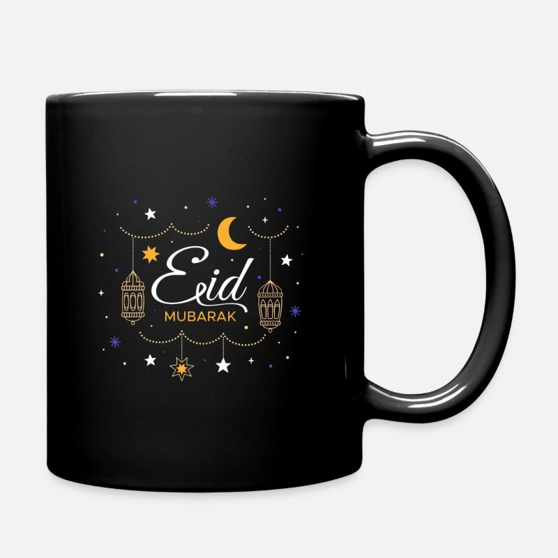 Eid MUBARAK - Full Colour Mug - black