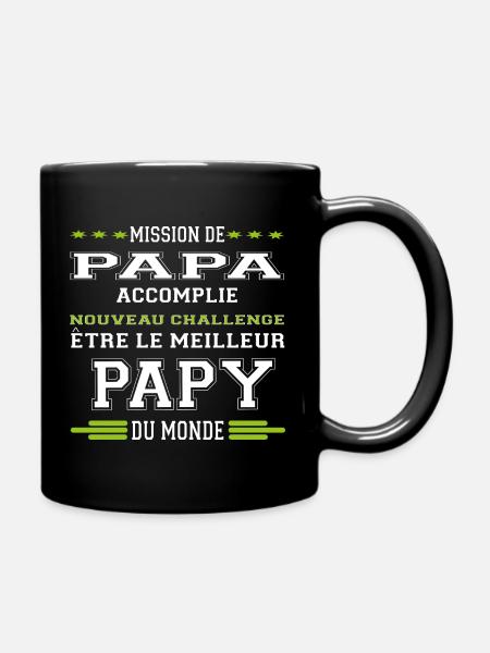 Futur papy - Mug uni - noir