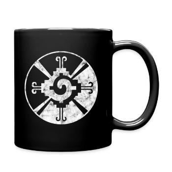 Hunab Ku, symbole maya, coeur de la galaxie, Indiens - Mug uni - noir - Droite