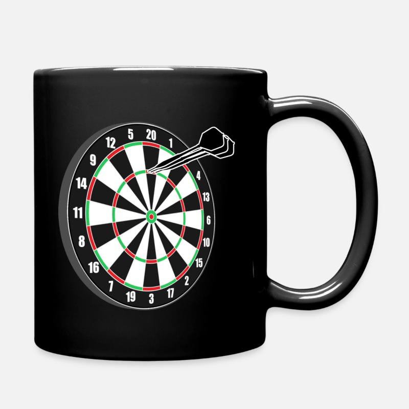 Fléchettes Fléchettes Fléchettes - Mug uni - noir