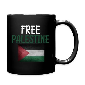 Freiheit Palestina Palästina - Tasse einfarbig - Schwarz - Rechts