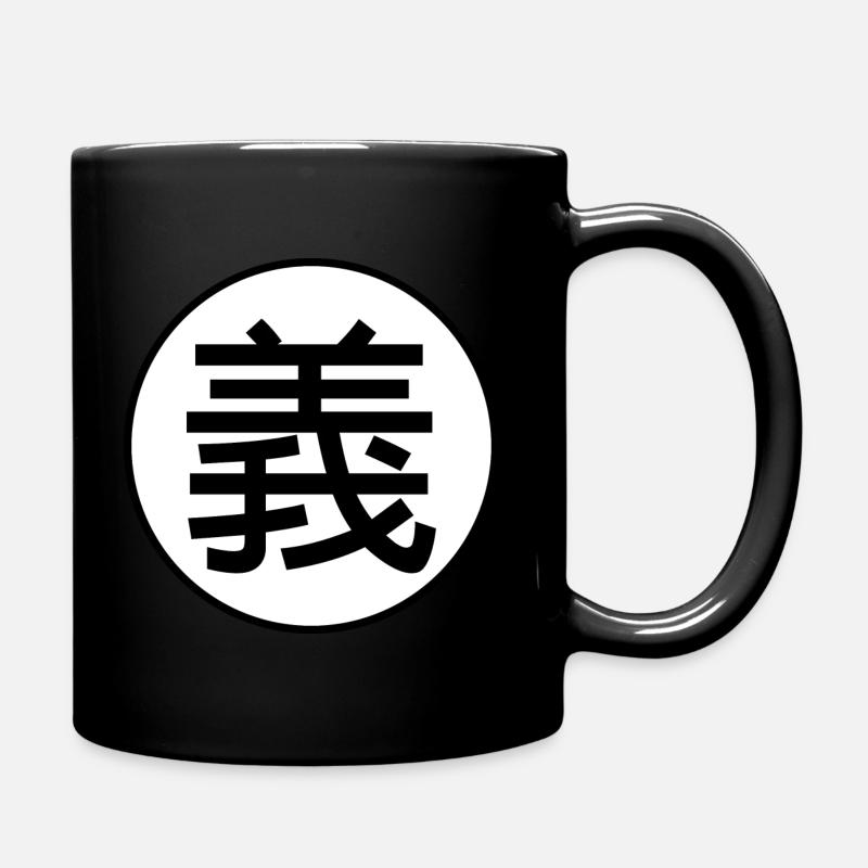 uprightness - Full Colour Mug - black