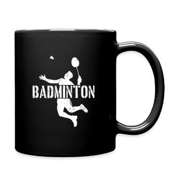 Badminton - Mug uni - noir - Droite