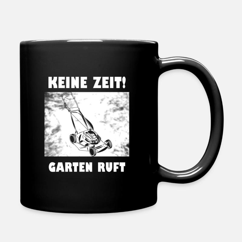 Gärtner Gärtnerin Humor - Tasse einfarbig - Schwarz