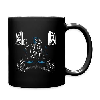 Son de teuf - Mug uni - noir - Droite