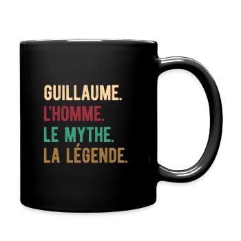 GUILLAUME L'HOMME LE MYTHE LA LÉGENDE - Mug uni - noir - Droite