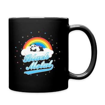 Black Metal Panda - Full Colour Mug - black - Right