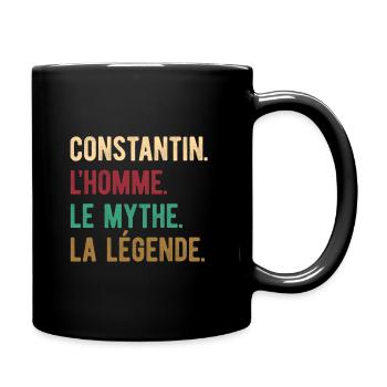 CONSTANTIN L'HOMME LE MYTHE LA LÉGENDE - Mug uni - noir - Droite