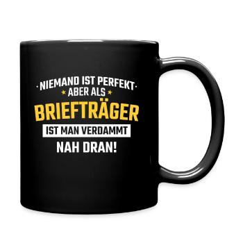 BRIEFTRÄGER - Tasse einfarbig - Schwarz - Rechts