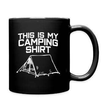 Camping Camping Camping Tente - Mug uni - noir - Droite