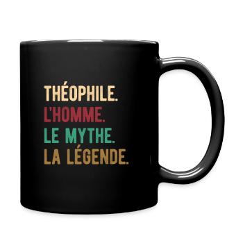 THEOPHILE L'HOMME LE MYTHE LA LÉGENDE - Mug uni - noir - Droite