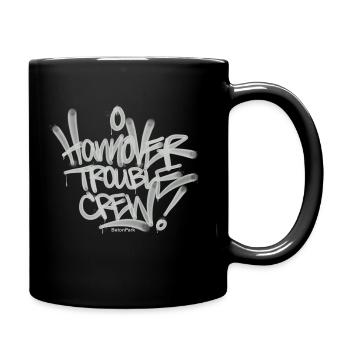 Hannover Trouble Crew Graffiti Ultras Shirt - Full Colour Mug - black - Right