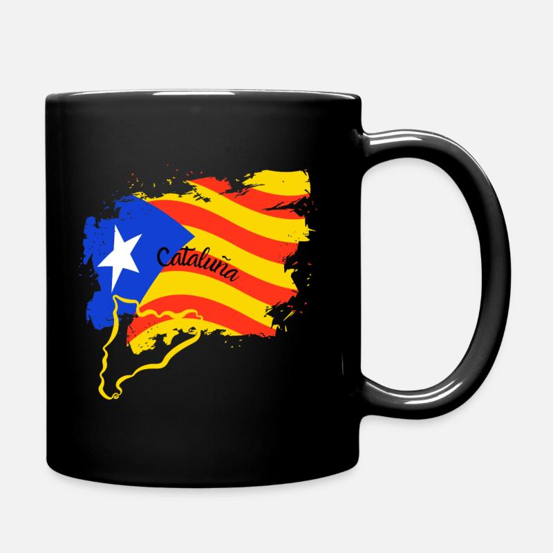 Cataluña - Full Colour Mug - black