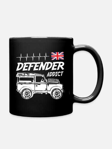 Landy Rover Defender Addict - Mug uni - noir