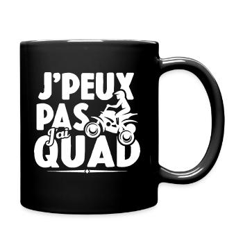 Je Peux Pas J'ai Quad Cadeau Conducteur De Quad - Mug uni - noir - Droite
