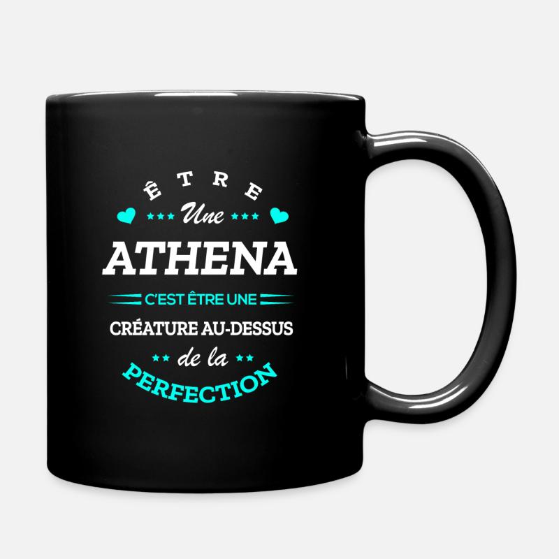 ATHENA PARFAITE - NOM ATHENA - Mug uni - noir